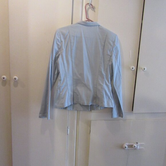 CABI Jacket #725 Call It A Day Wedgwood Powder Blue Career Casual Size 6 - Picture 7 of 9